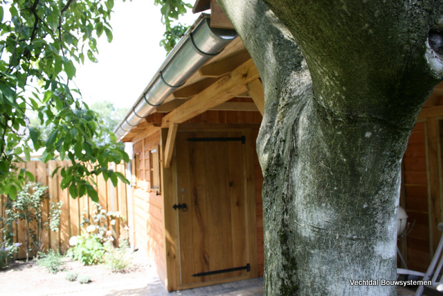 houten-tuinhuis-5 - Tuinhuis met veranda Deluxe