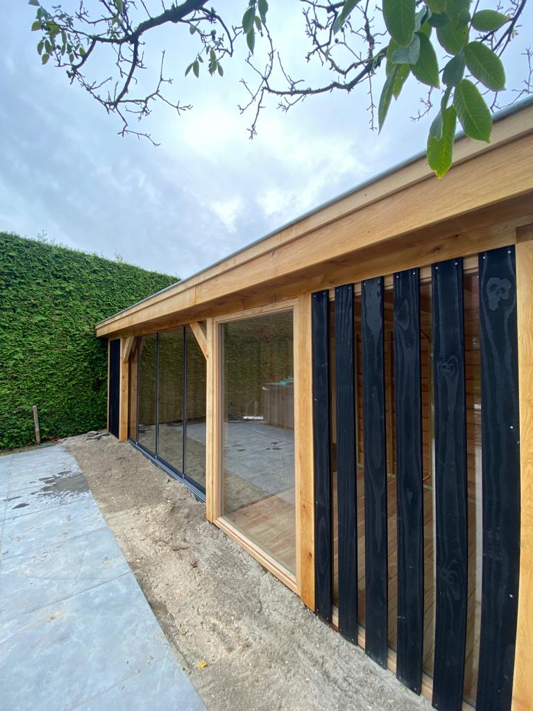 Houten-tuinkamer-met-sauna-1 - Luxe tuinkamer