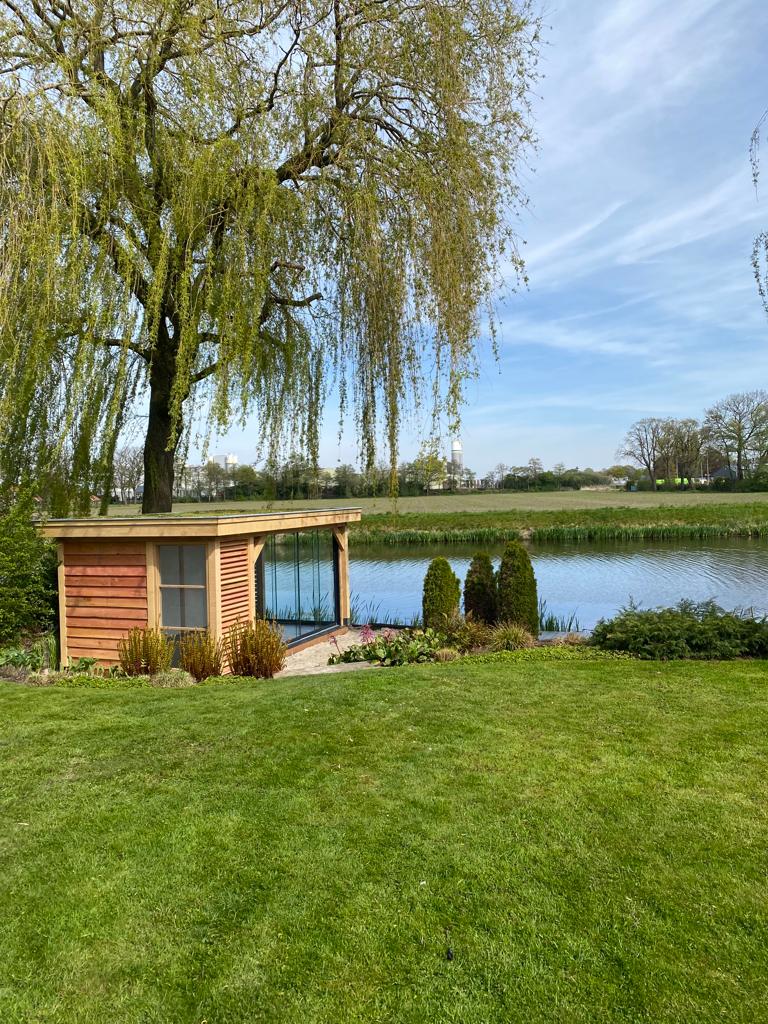 houten-tuinkamer-7 - Luxe tuinkamer aan het water